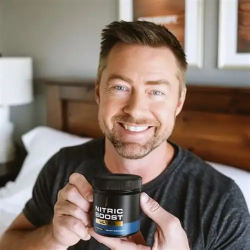 Customer experience showing improved energy, stamina, and confidence with natural nitric oxide support supplement for daily vitality